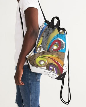 ELEFANTES-1 Canvas Drawstring Bag